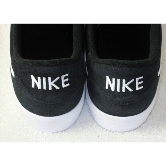 Nike Men's SB Heritage Vulc Classic Skate Shoes Black White Sizes NIB - Picture 5 of 5